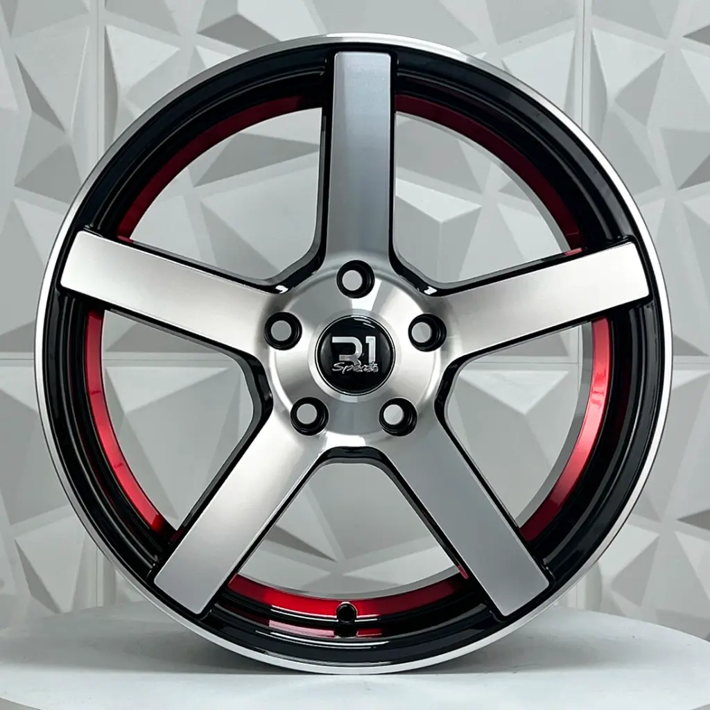 RIN 15X8 4-100 R1 SPORT 5156 BMF UNDERCUT RED ET20 CB73.1