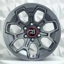RIN 17X8 6-139.7 R1 SPORT QC1858 MATT GUN METAL ET5 CB106.1