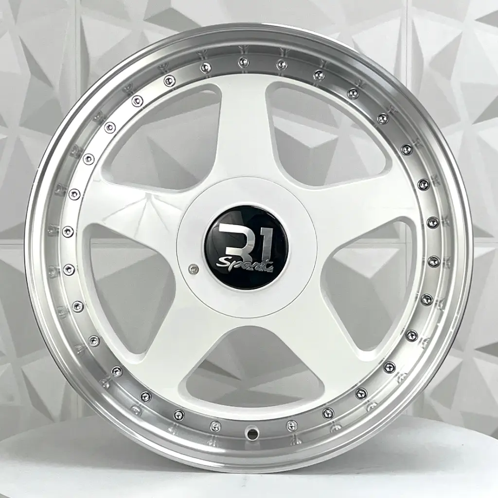 RIN 17X7.5 5-100/114.3 R1 SPORT 5037 WHITE MACHINE LIP+RIVETS* ET35 CB73.1
