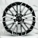 RIN 19X8 5-112 R1 SPORT AH2042 BLACK MACHINE FACE ET40 CB66.5