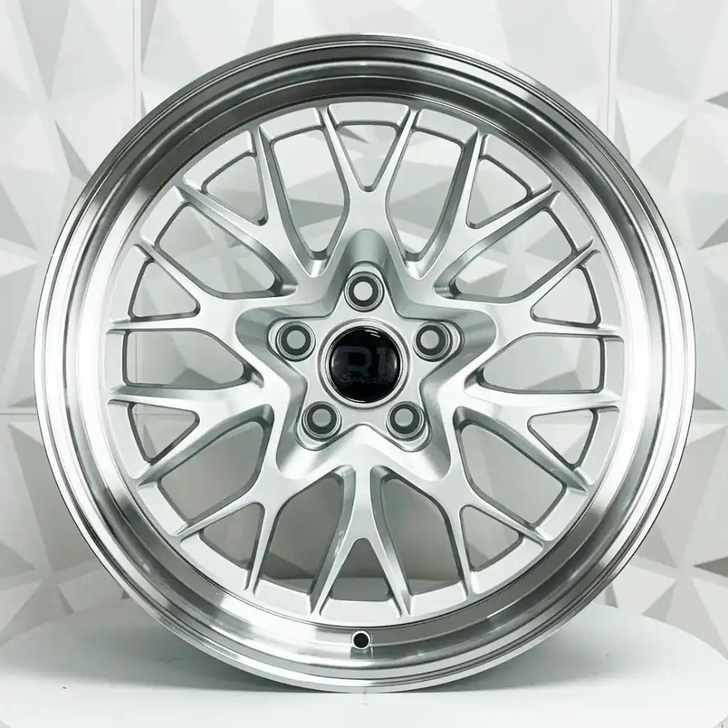 RIN 20X10 5-114.3 R1 SPORT R009 SILVER MACHINE LIP ET25 CB73.1
