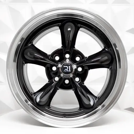[156801] RIN 15X7.5 4-100/114.3 R1 SPORT 826 BLACK GLOSS+MACHINE LIP ET20 CB73.1 