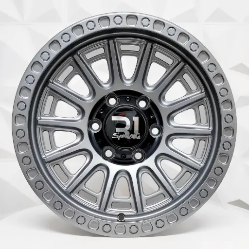 [168563] RIN 16X8 6-139.7 R1 SPORT RGW8857 MATTE GREY ET0 CB110 