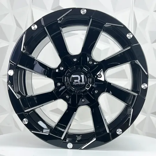 [153506] RIN 15X10 5-127 R1 SPORT 8160 BLACK MILLING ET-44 CB83 