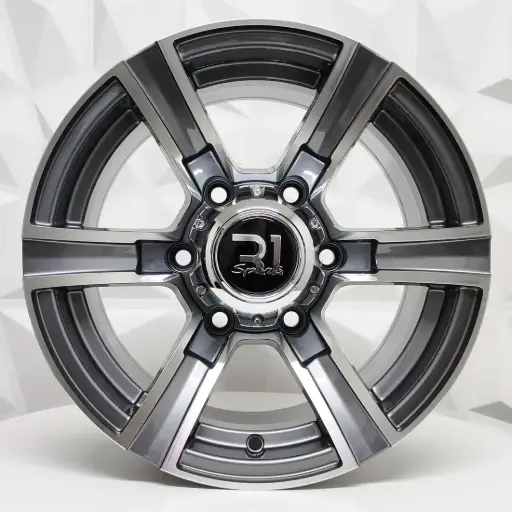 [140506] RIN 14X7 6-139.7 R1 SPORT 4968 MACHINE GUNMETAL ET0 CB108